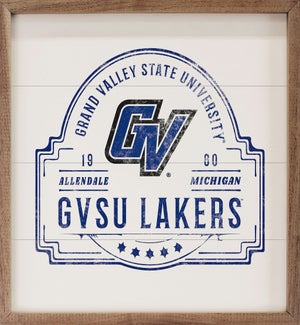 Vintage Stamp Grand Valley State University